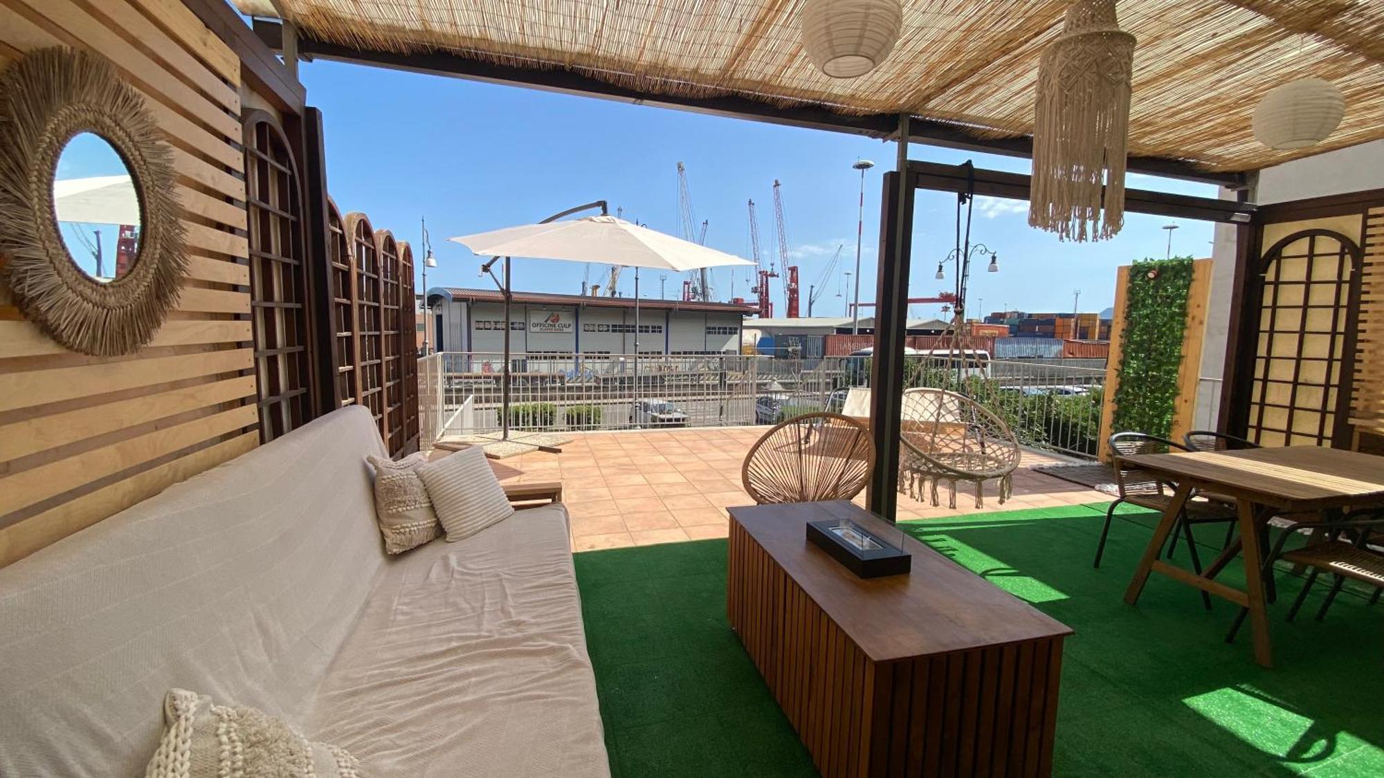 Ferienwohnung Giu Al Porto Salerno Exterior foto